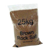 ValueX Brown Rock Salt 25kg Bag 108098 DD